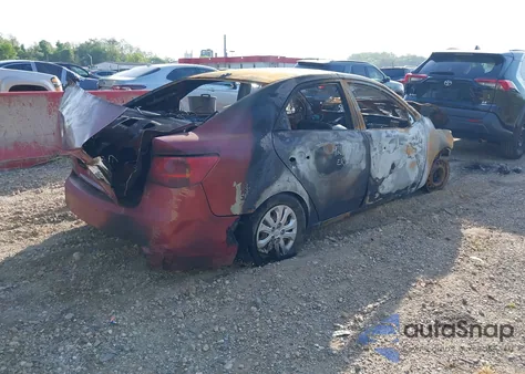 2010 Kia Forte Ex из США, поврежденный, VIN KNAFU4A23A5816255